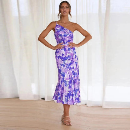Sensual Floral Cocktail Dress