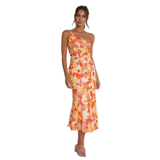 Sensual Floral Cocktail Dress