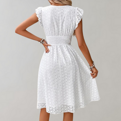 Vestido Rústico de Verano