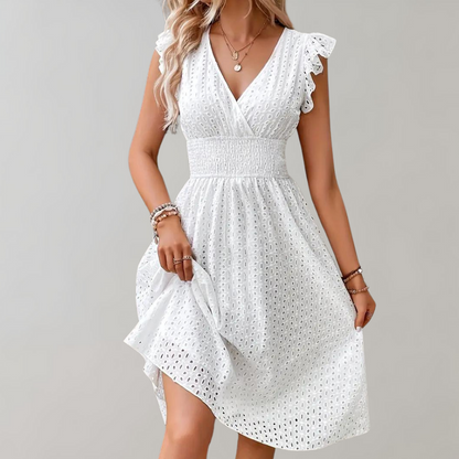 Vestido Rústico de Verano