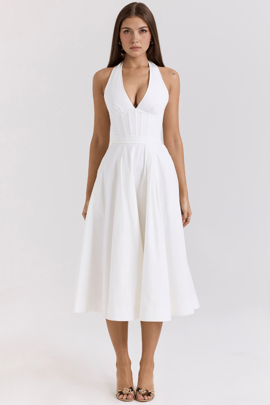 Elegante Vestido Midi Siena