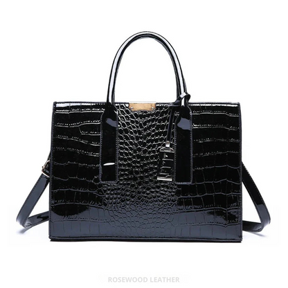 Bolso Cocodrilo Estructurado