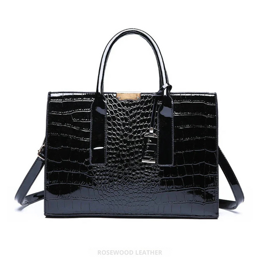 Bolso Cocodrilo Estructurado
