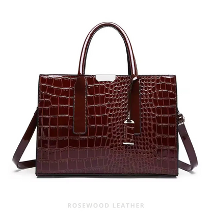 Bolso Cocodrilo Estructurado