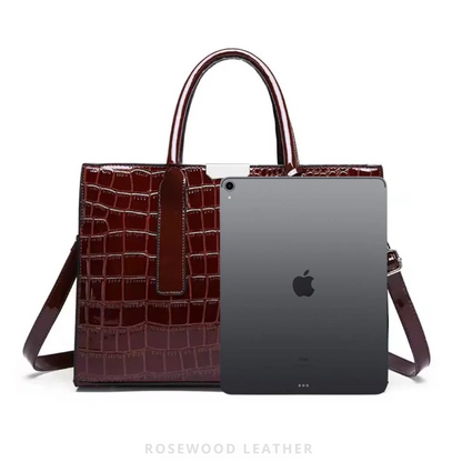 Bolso Cocodrilo Estructurado