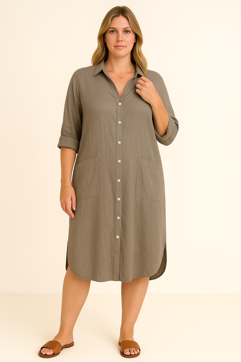 Vestido Diario Confortable