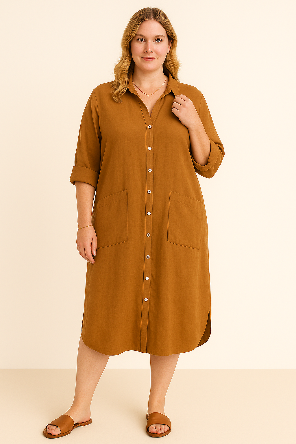 Vestido Diario Confortable