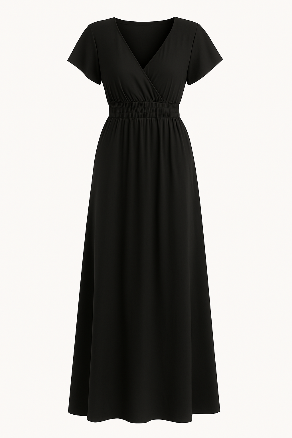 Vestido Moldura-Esbelta Midi