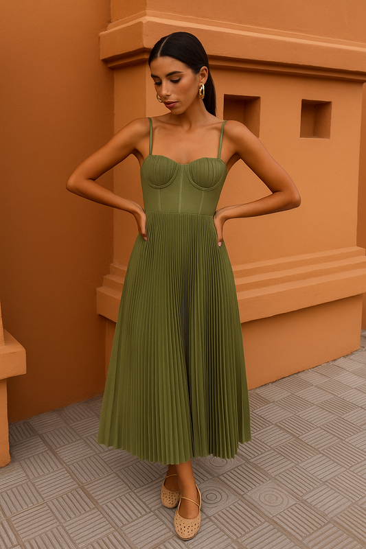 Vestido Largo Confort-Elegante