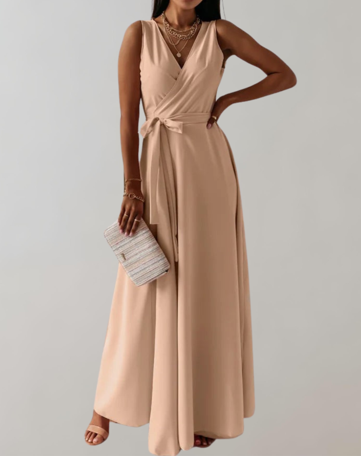 Elegancia Cóctel Maxivestido