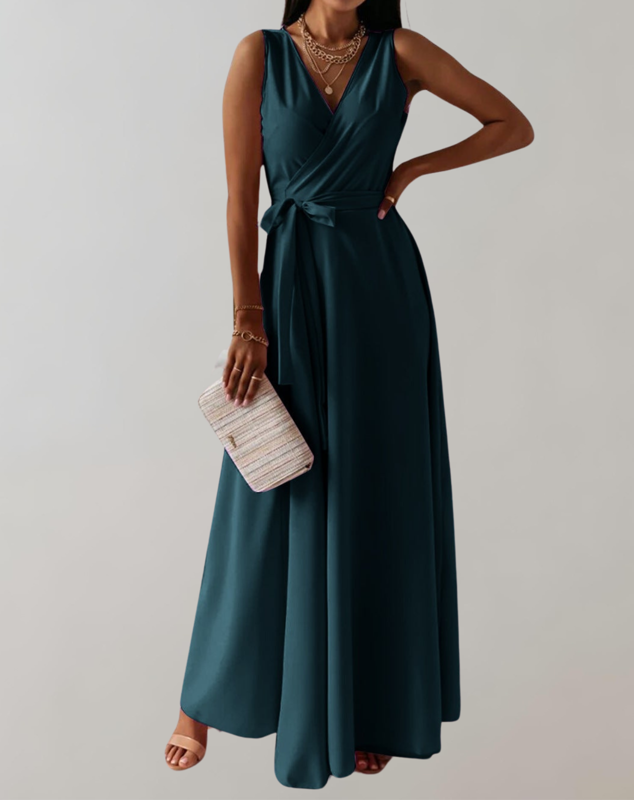 Elegancia Cóctel Maxivestido