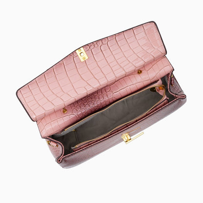 Bolso Tote Efecto-Croco