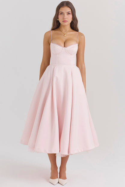 Elegante Vestido Midi Duchess