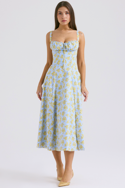 Vintage-Fit Midi Dress