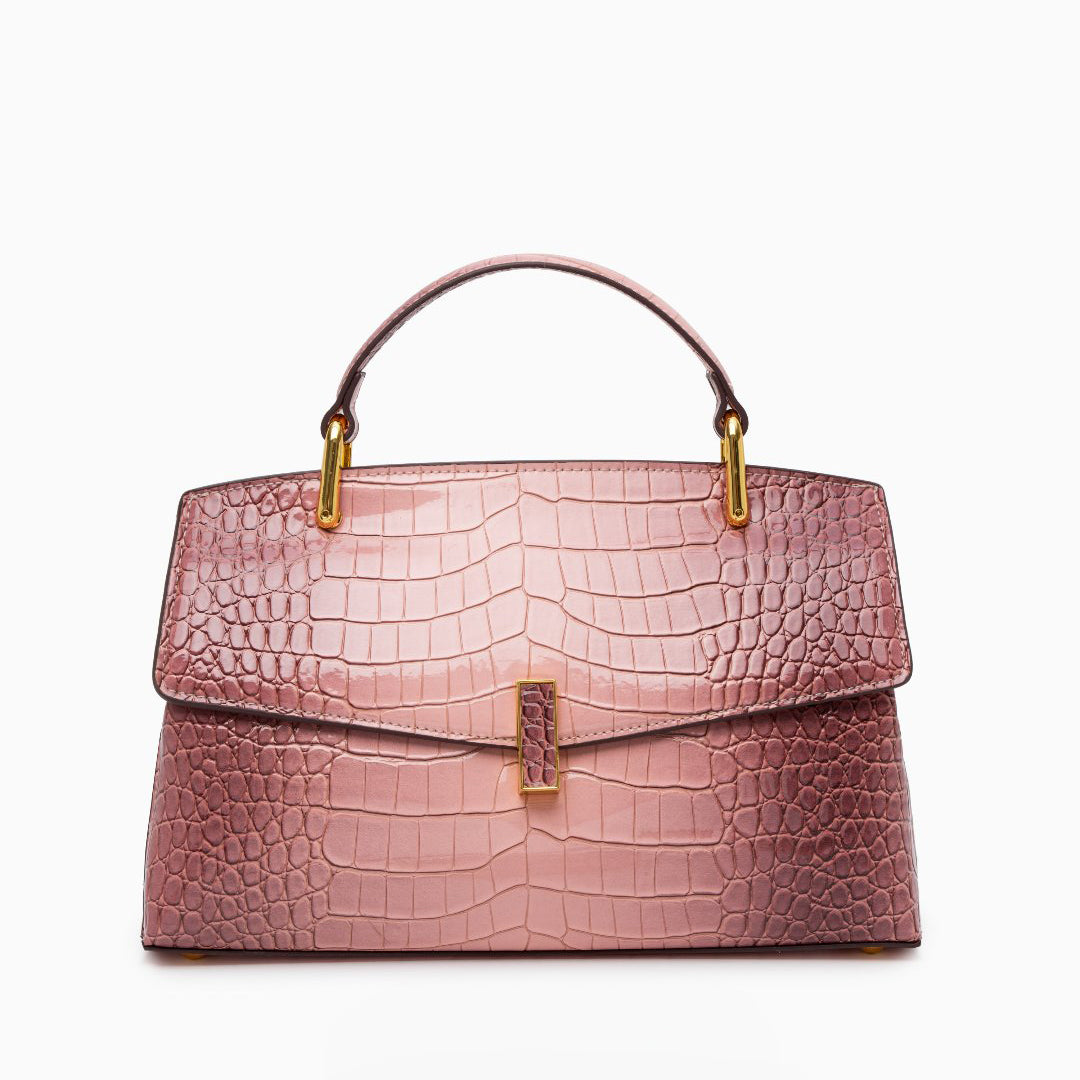 Bolso Tote Efecto-Croco
