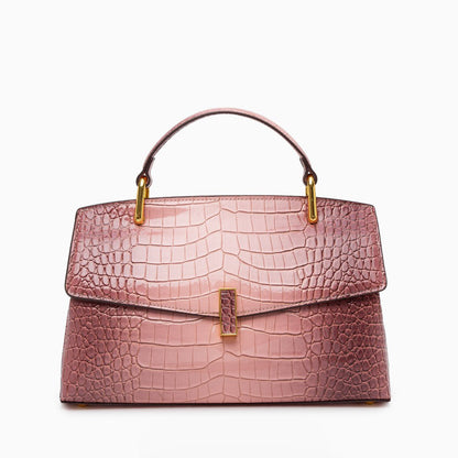 Bolso Tote Efecto-Croco
