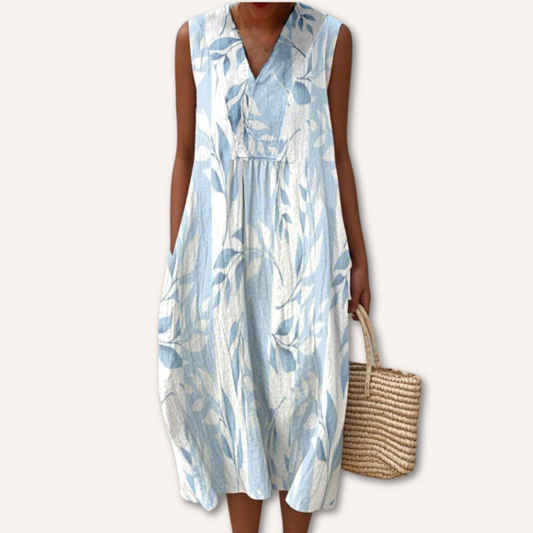 Vestido Flowy Azul
