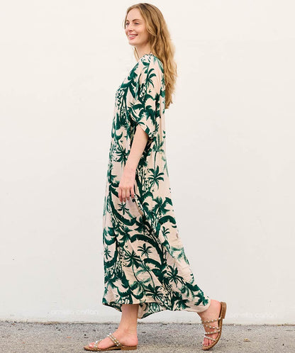 Vestido-Bolsillos Estilo-Versátil