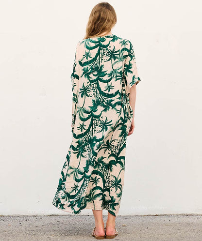 Vestido-Bolsillos Estilo-Versátil