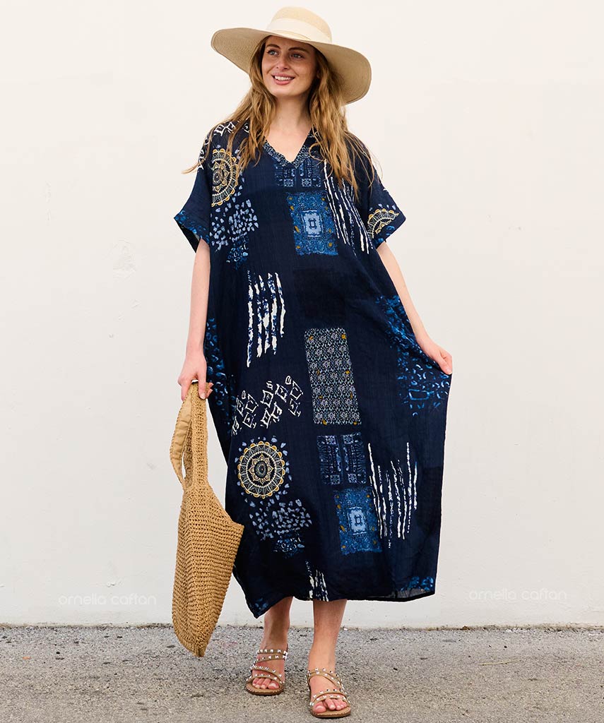 Vestido Bolsillos Relajante