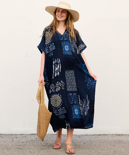 Vestido Bolsillos Relajante