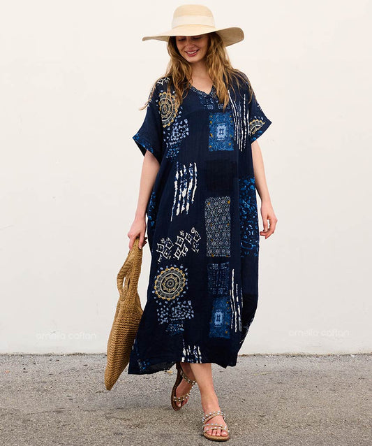 Vestido Bolsillos Relajante