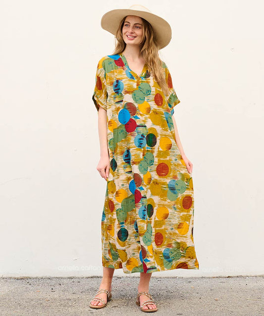 Vestido Casual Con Bolsillos