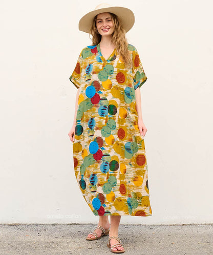 Vestido Casual Con Bolsillos