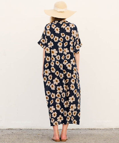 Vestido-Bolsillos Relajante