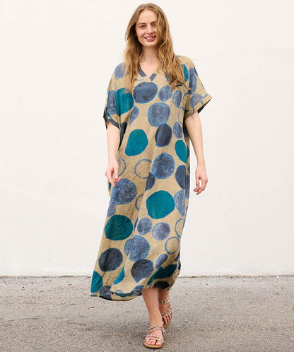 Vestido De Bolsillos Alegre