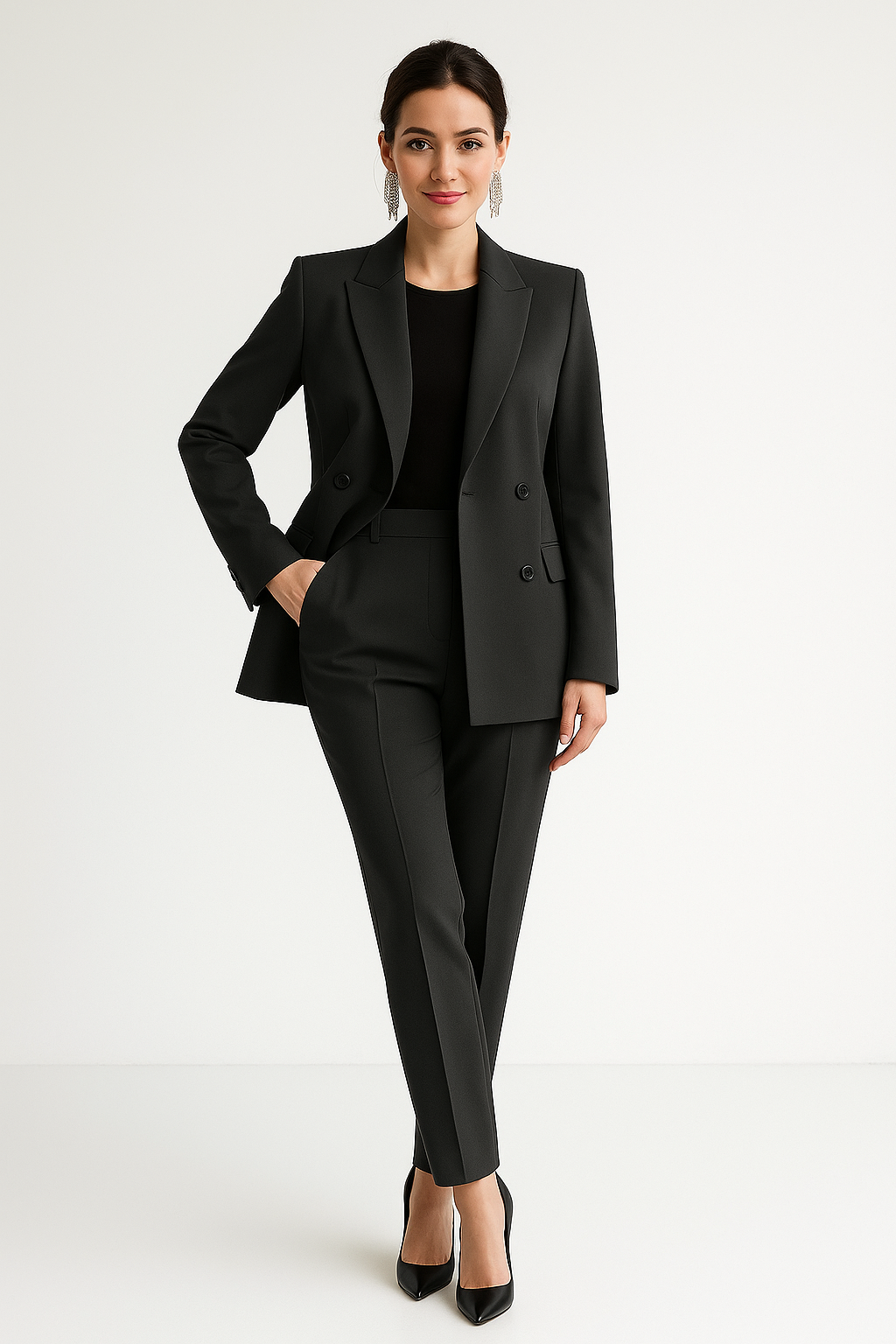 Elegancia Confort Traje Femenino