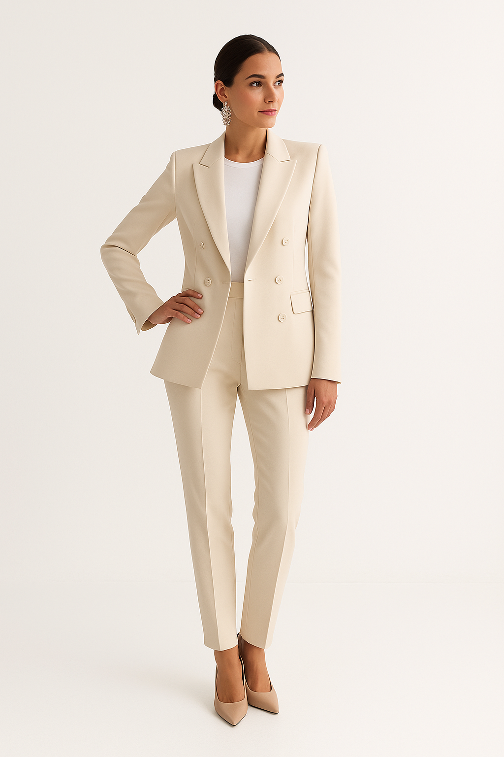 Elegancia Confort Traje Femenino
