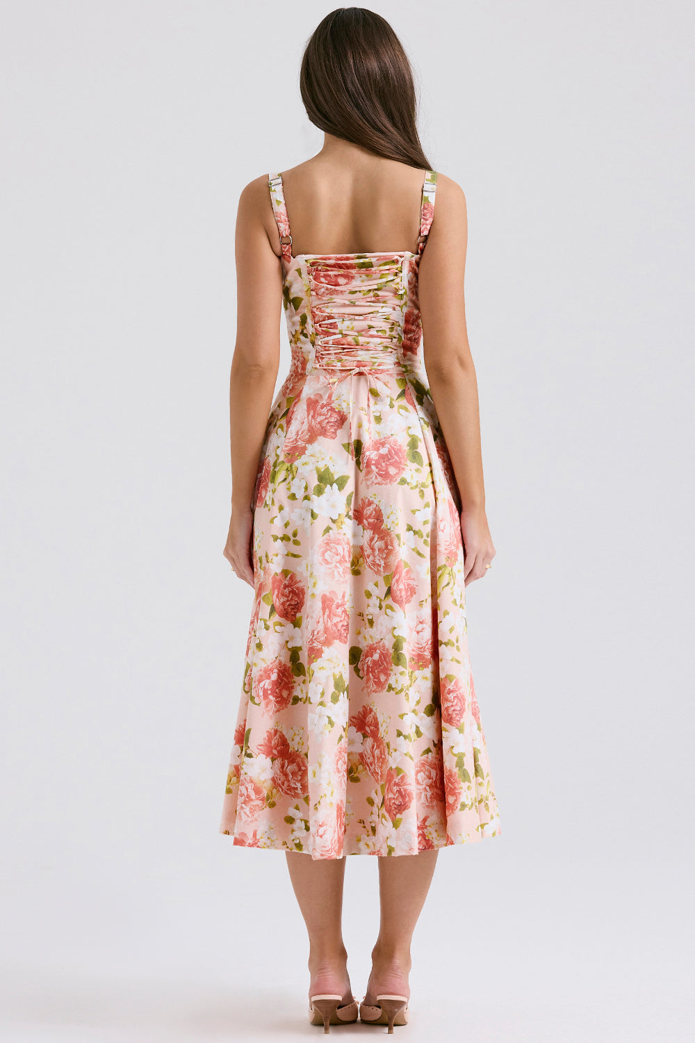 Vintage-Fit Midi Dress