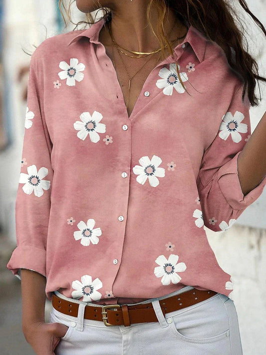 Blusa Floral Tacto-Suave