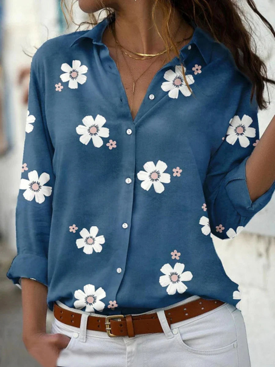 Blusa Floral Tacto-Suave