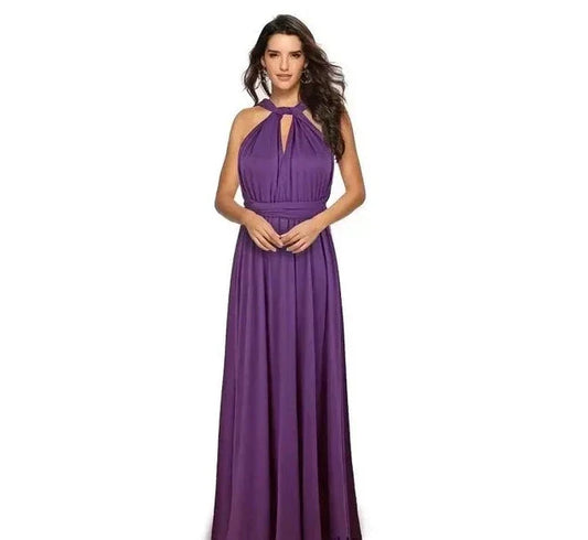 Vestido-Largo Versátil-Elegante