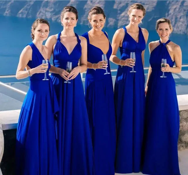 Vestido-Largo Versátil-Elegante