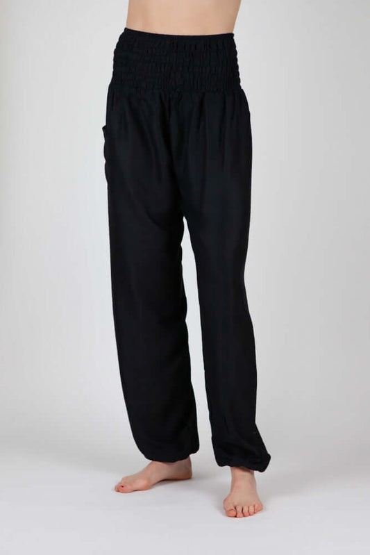 Pantalón Harem Cintura-Elástica