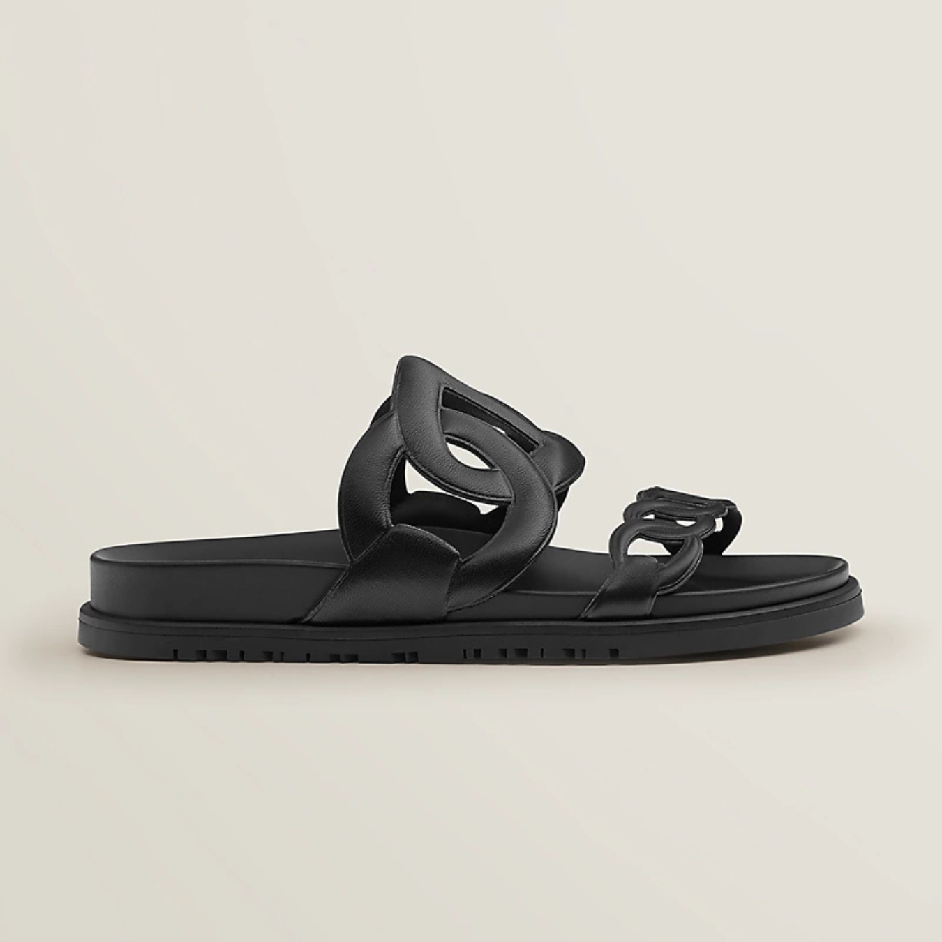 Sandalias De Piel Elegantes