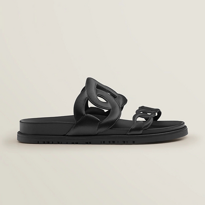 Sandalias De Piel Elegantes