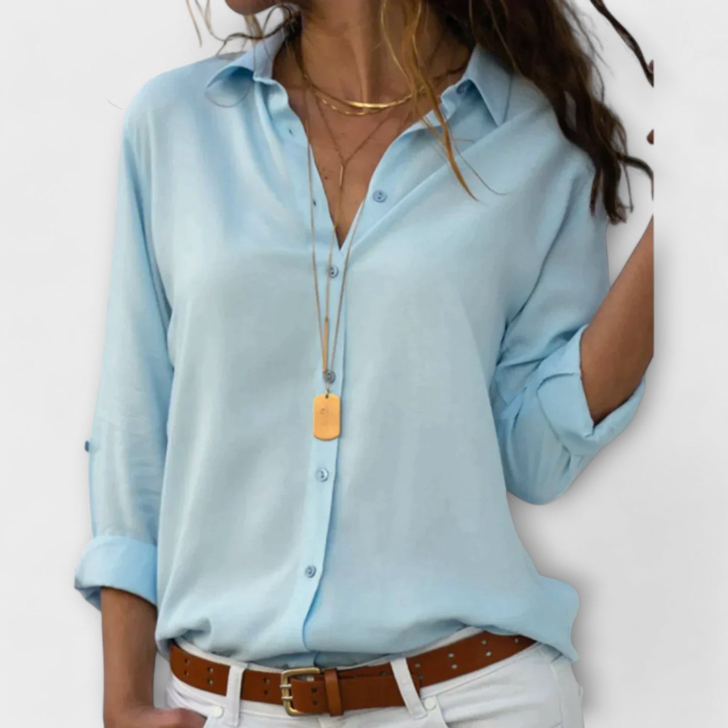 Blusa Satinada Festiva