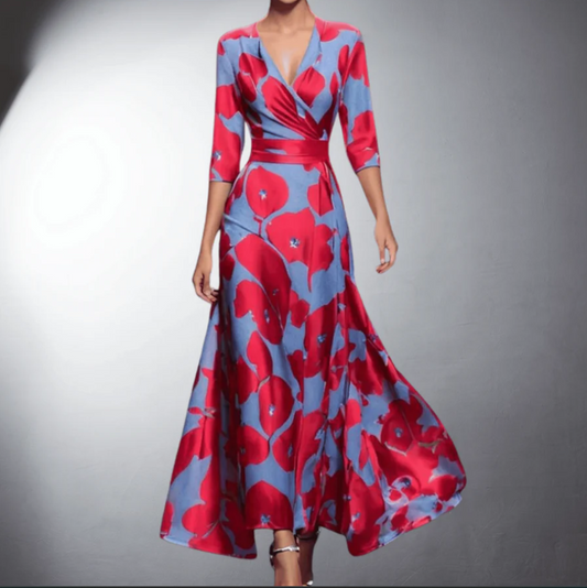 Vestido Floral Elegante