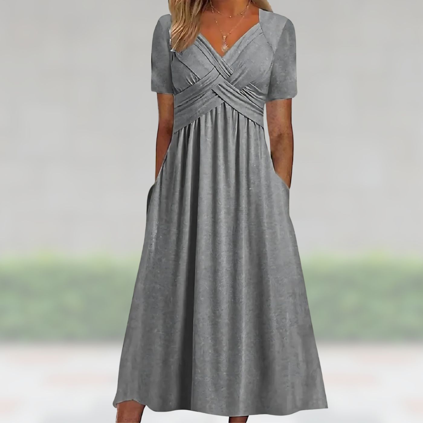 Vestido Fiona Elegante-Confort