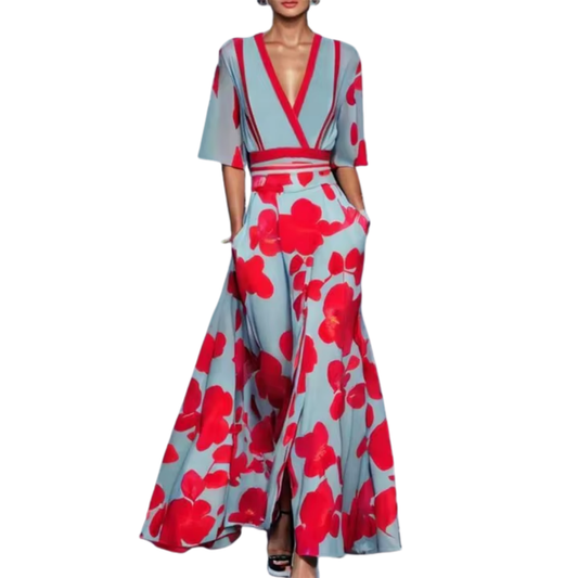 Flavia Floral-Spring Dress