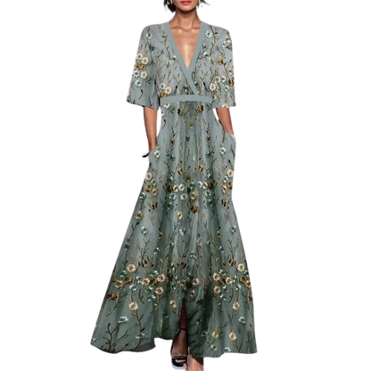 Flavia Floral-Spring Dress