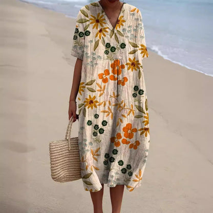 Vestido Floral Elegante