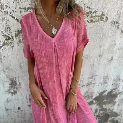 Naia Breezy Linen Dress