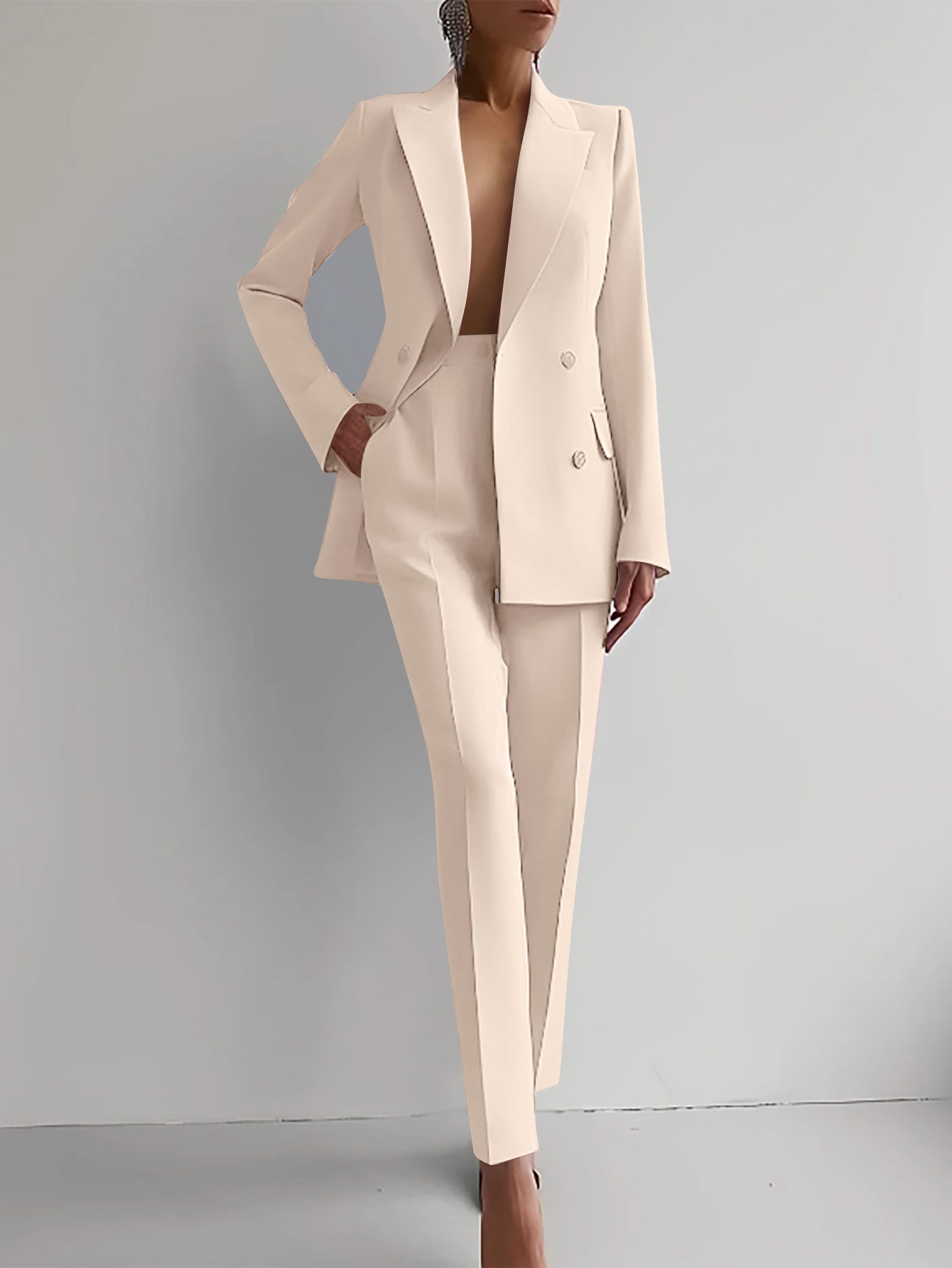 Elegance Redefined Power Suit