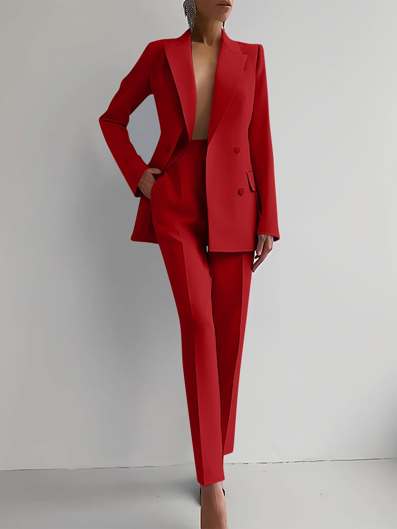Elegance Redefined Power Suit