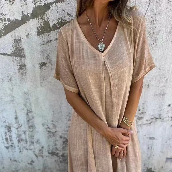 Naia Breezy Linen Dress